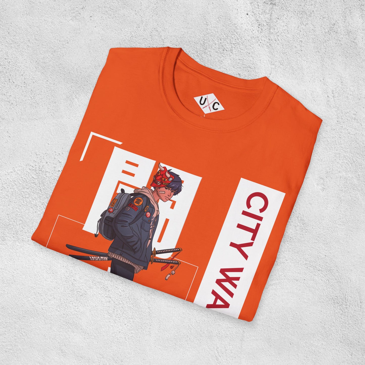 City Warrior: Oni Guardian Otaku Streetwear T-Shirt