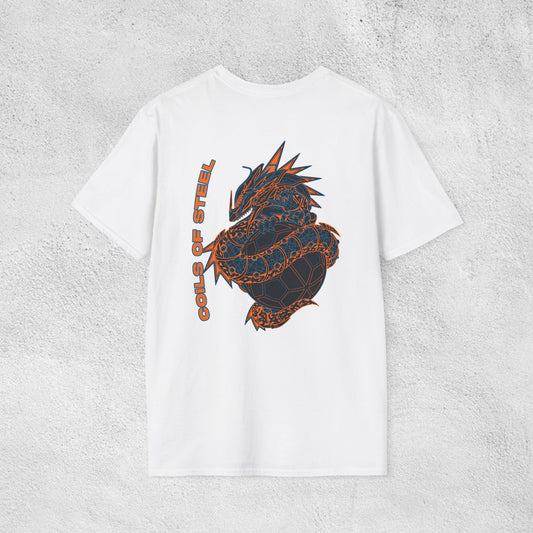 Mecha-Serpent Dragon Graphic T-Shirt