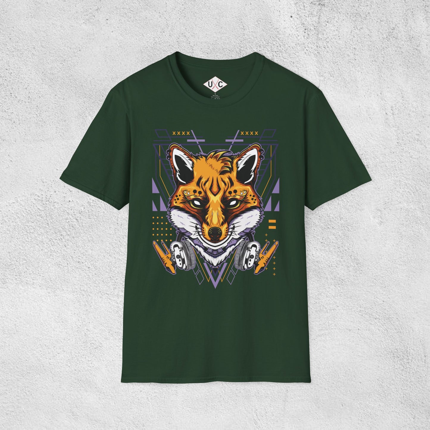Cool Fox Graphic T-Shirt
