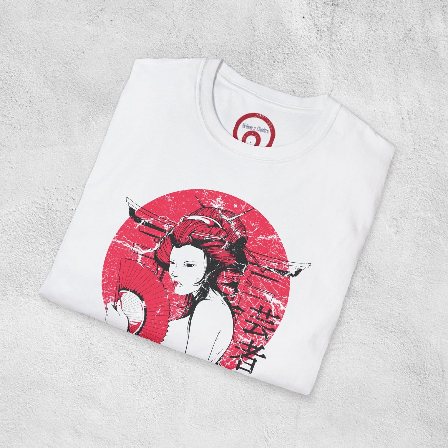 Elegant Geisha Essence Graphic T-Shirt