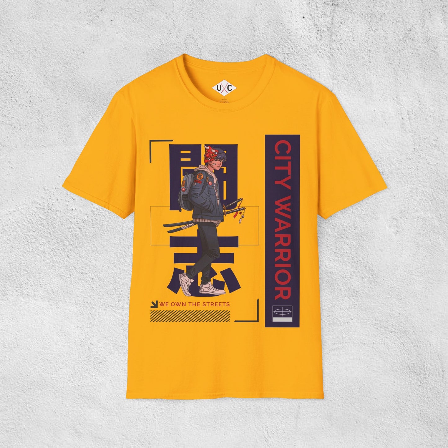 City Warrior: Oni Guardian Otaku Streetwear T-Shirt