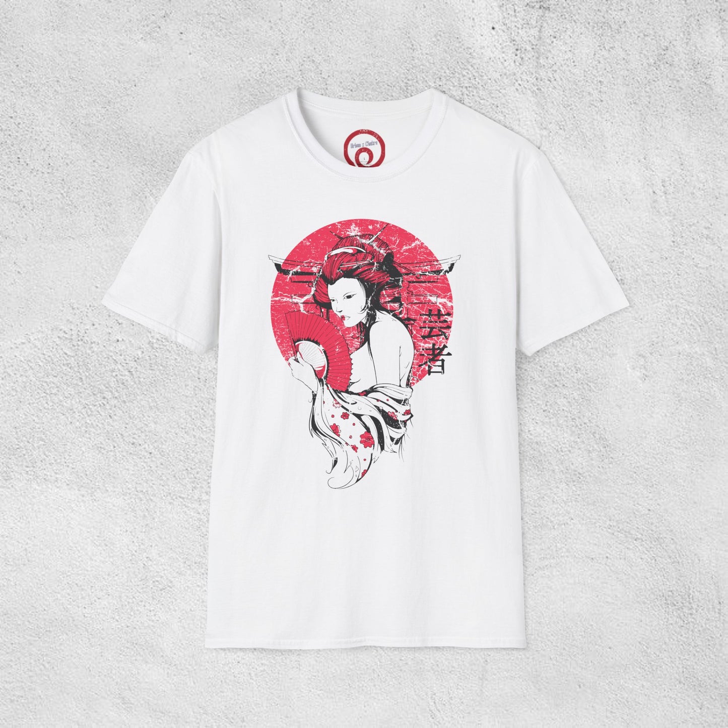 Elegant Geisha Essence Graphic T-Shirt