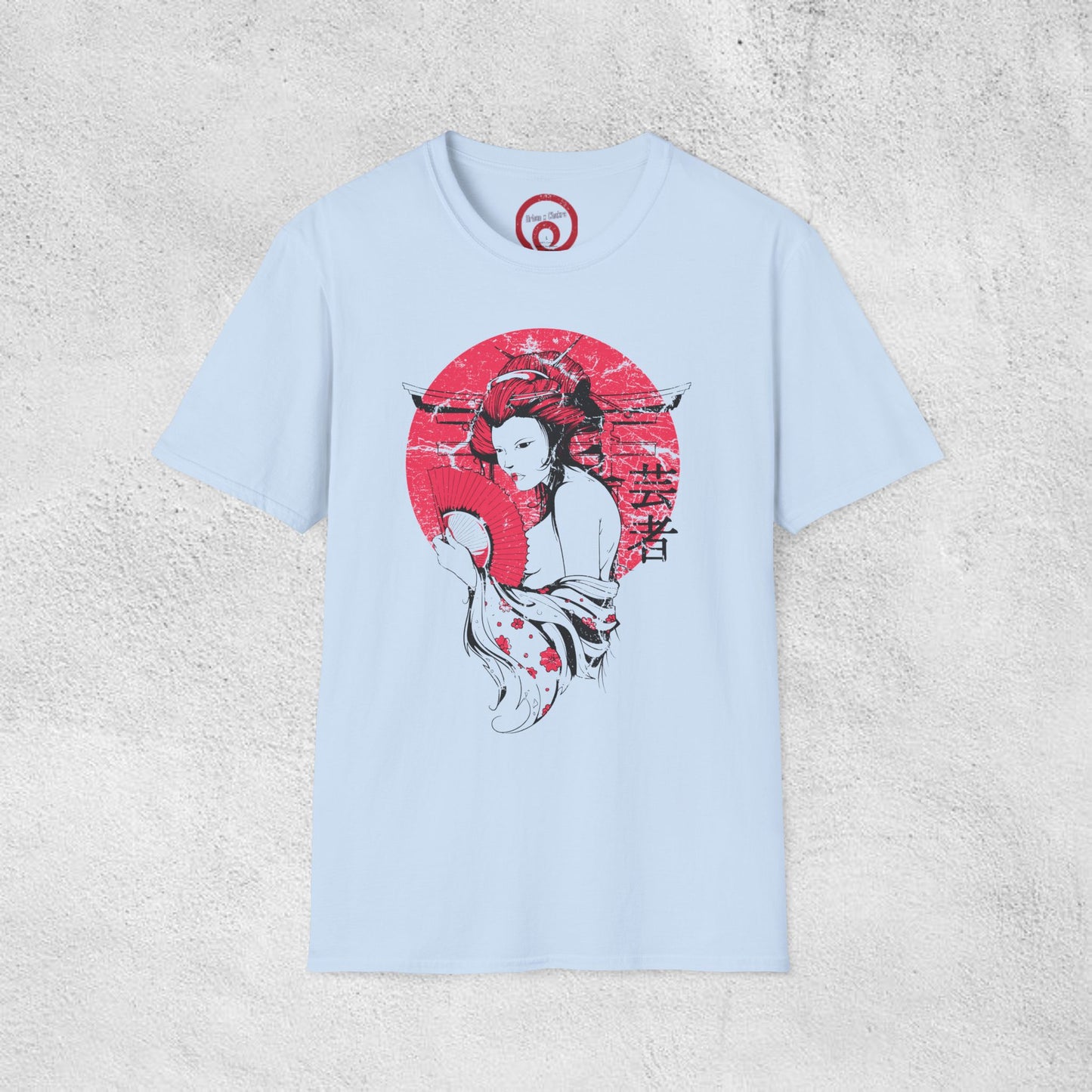 Elegant Geisha Essence Graphic T-Shirt