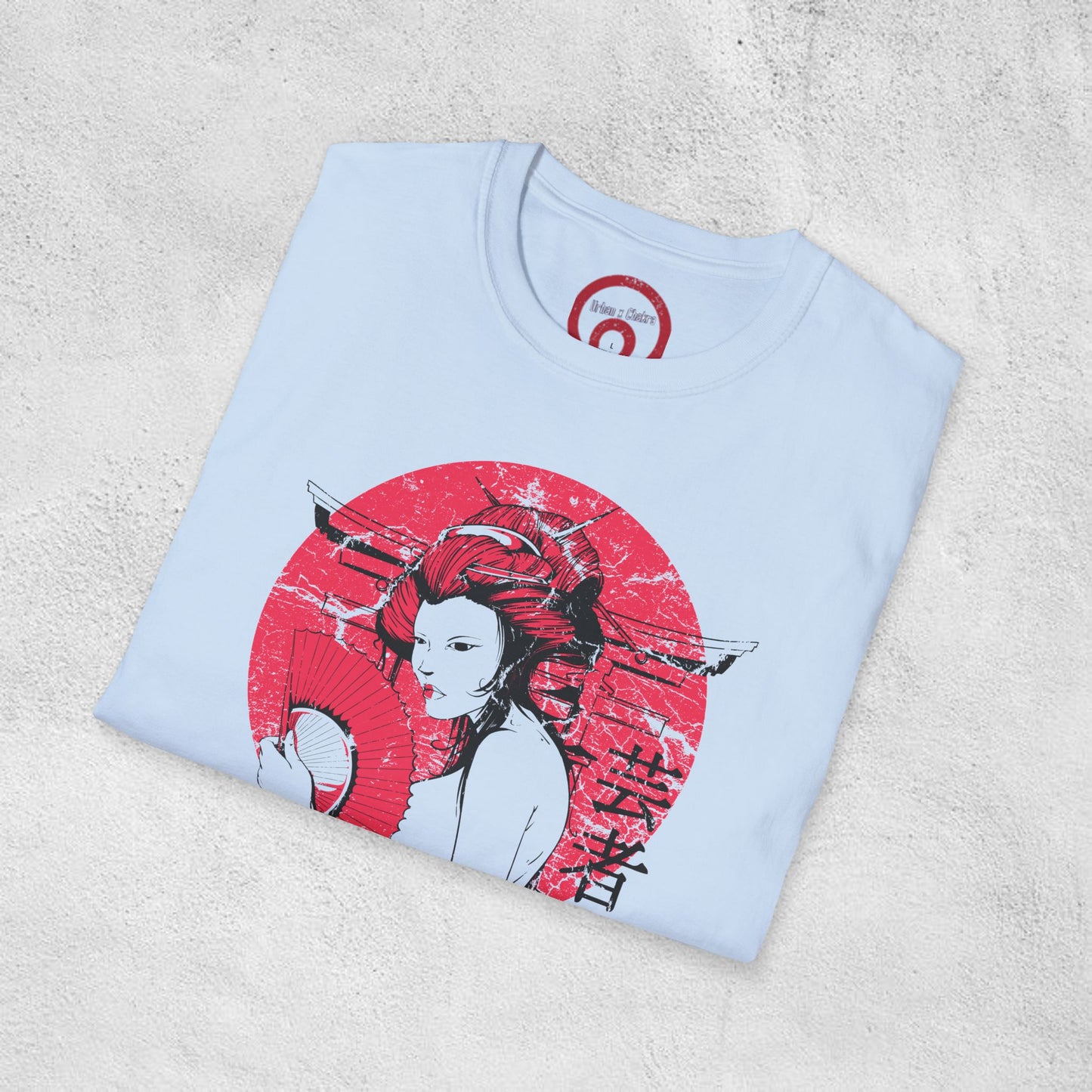 Elegant Geisha Essence Graphic T-Shirt