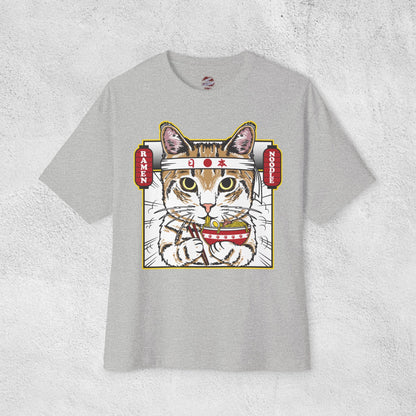 Cat Ramen Oversized T-Shirt