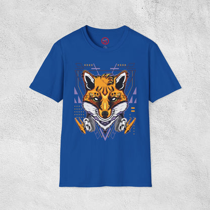 Techno-Fox Graphic T-Shirt