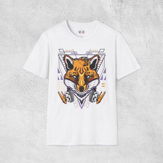 Cool Fox Graphic T-Shirt