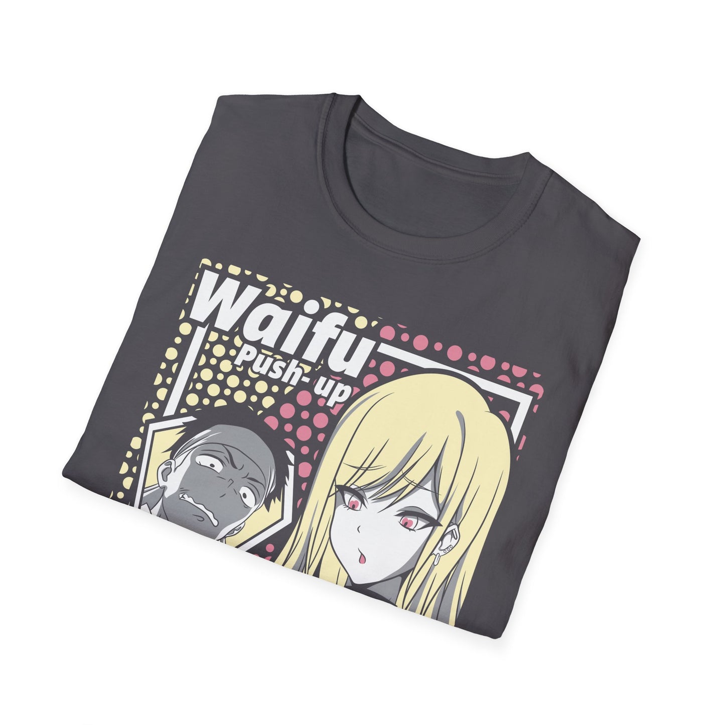 Waifu Anime Theme T-Shirt - Cute Kawaii Anime Girl Tee, Japanese Otaku Apparel, Sexy Manga Fan Shirt, Unisex Anime Clothing