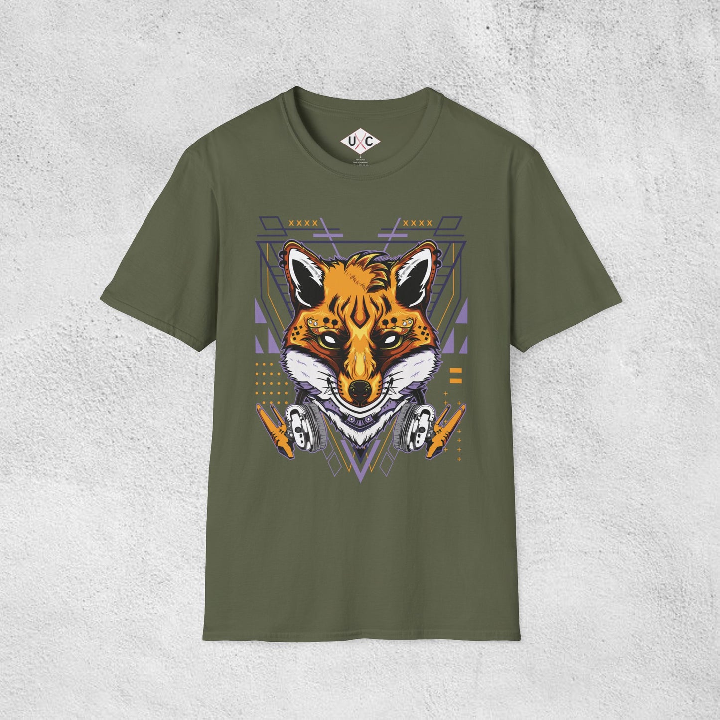 Cool Fox Graphic T-Shirt