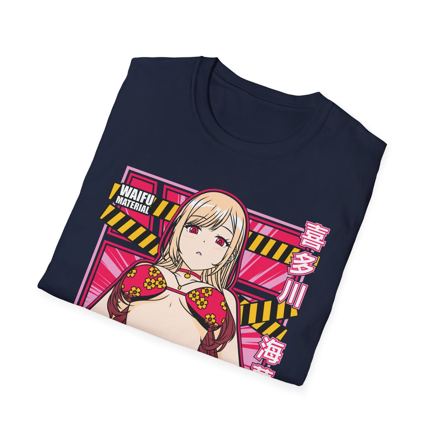 Waifu Anime Theme T-Shirt - Cute Kawaii Anime Girl Tee, Japanese Otaku Apparel, Sexy Manga Fan Shirt, Unisex Anime Clothing