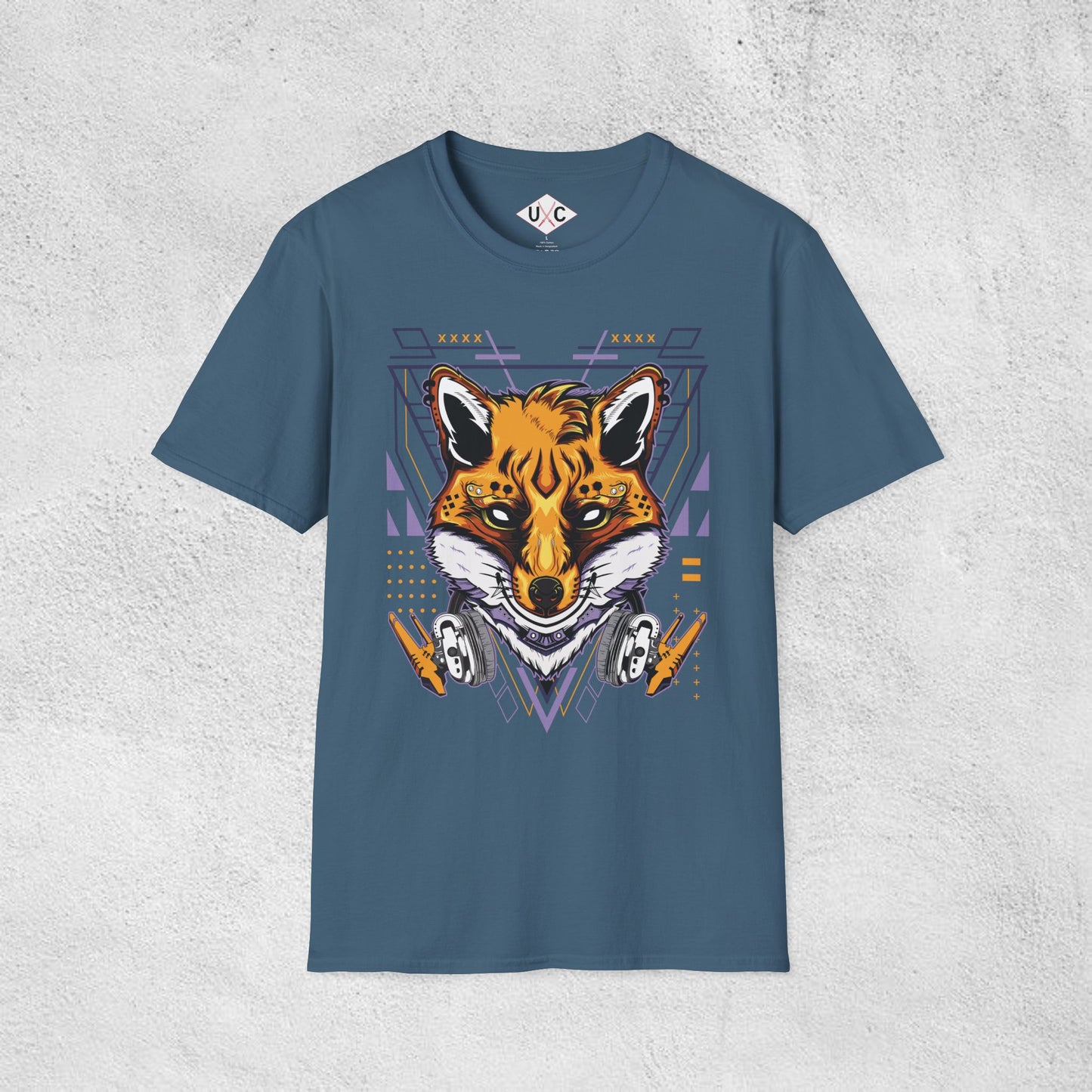 Cool Fox Graphic T-Shirt