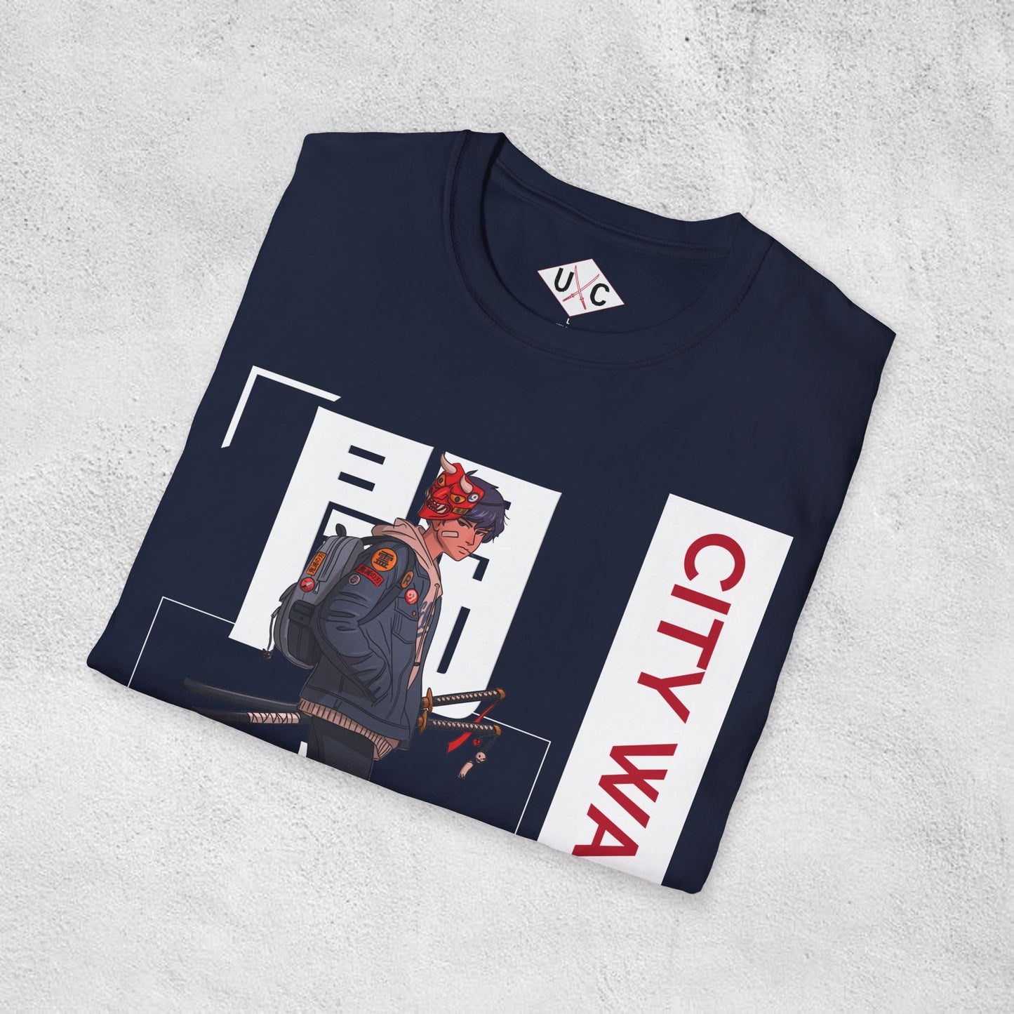 City Warrior: Oni Guardian Otaku Streetwear T-Shirt