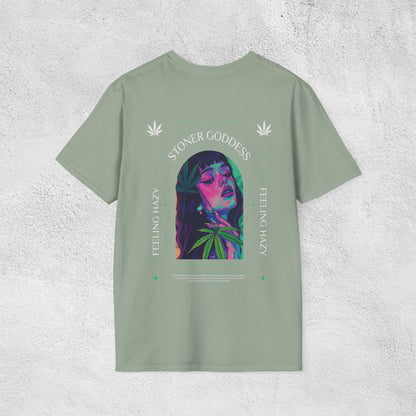 Baked Babe Stoner Goddess - Graphic Tee