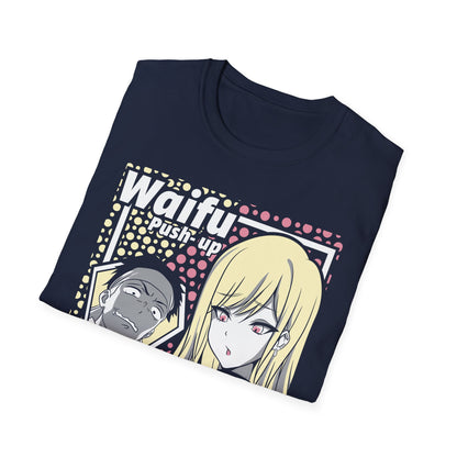 Waifu Anime Theme T-Shirt - Cute Kawaii Anime Girl Tee, Japanese Otaku Apparel, Sexy Manga Fan Shirt, Unisex Anime Clothing