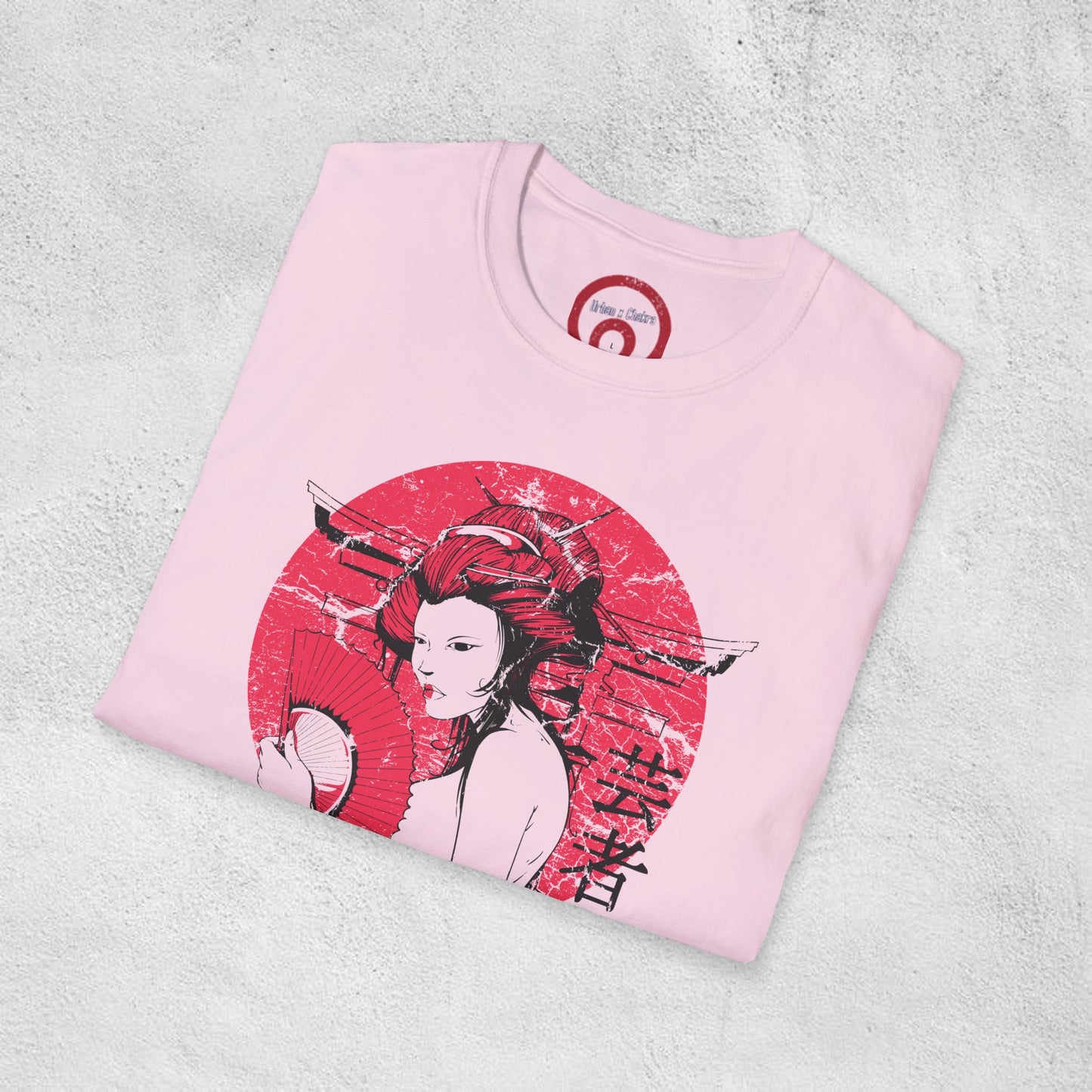 Elegant Geisha Essence Graphic T-Shirt