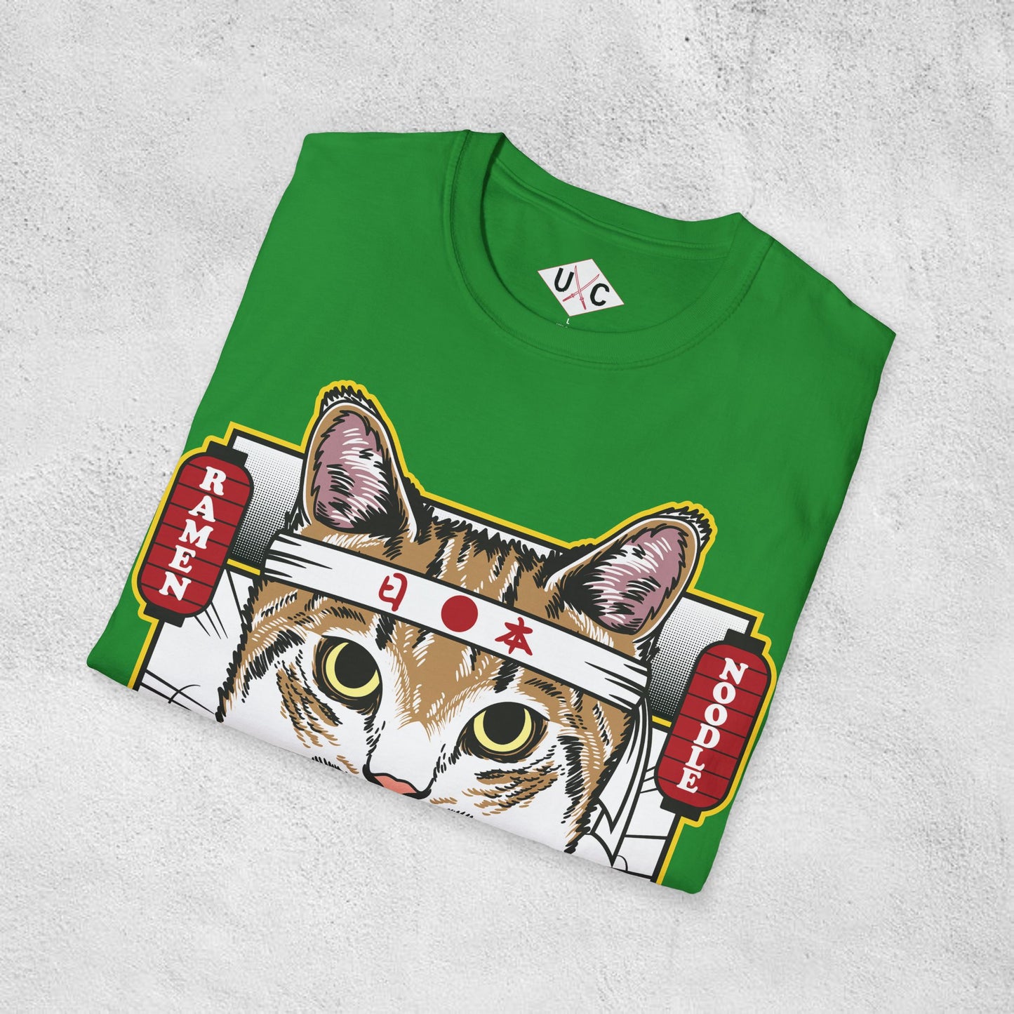 Samurai Ramen Cat T-Shirt
