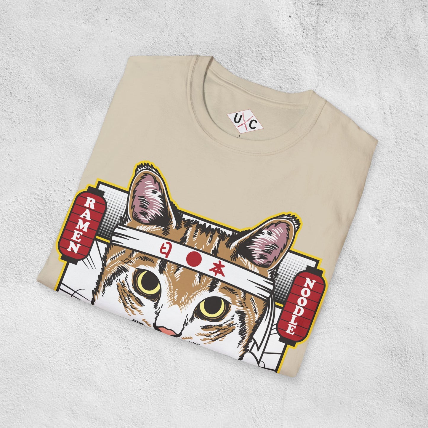 Samurai Ramen Cat T-Shirt