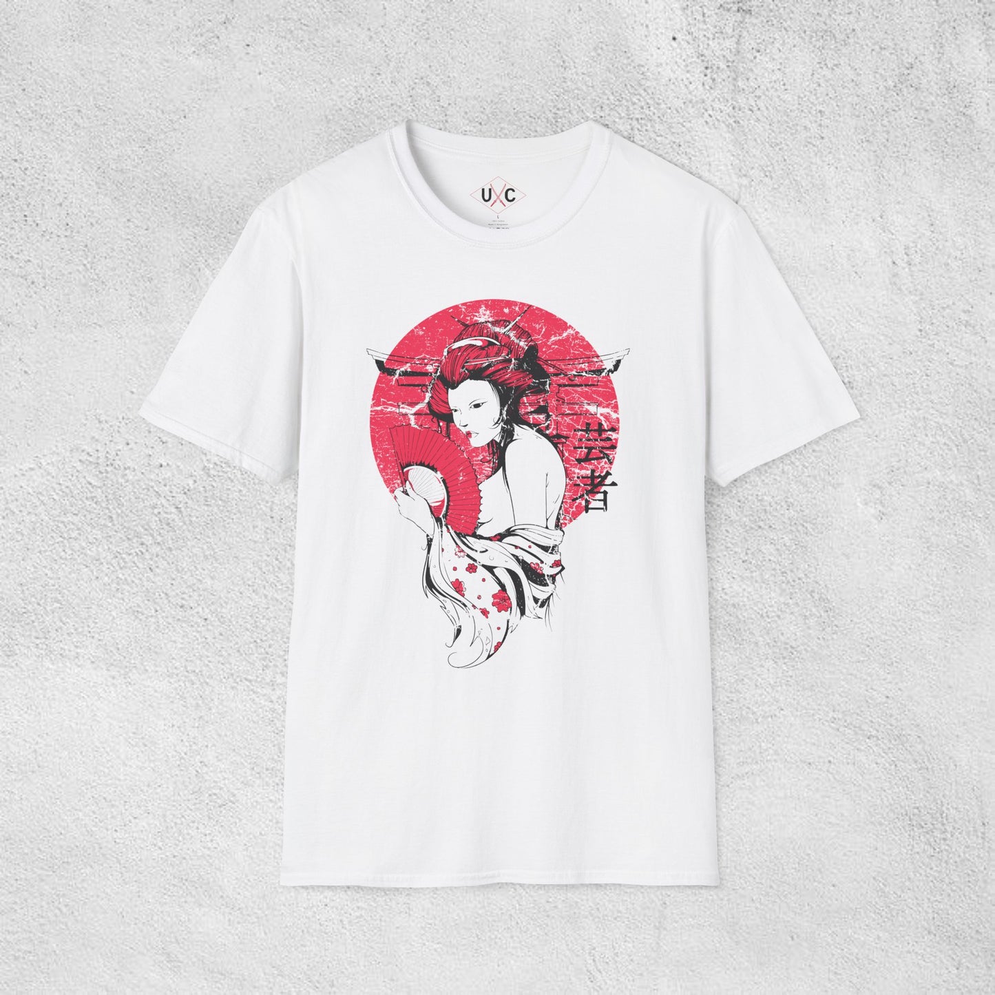 Elegant Geisha Essence Graphic T-Shirt