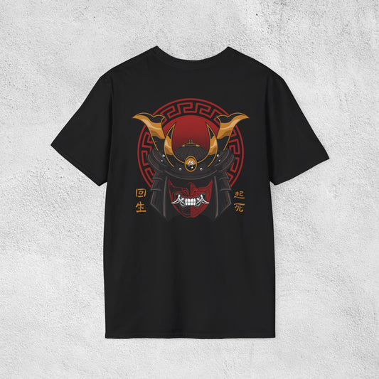 Rebirth & Honor – Samurai Spirit Graphic T-Shirt