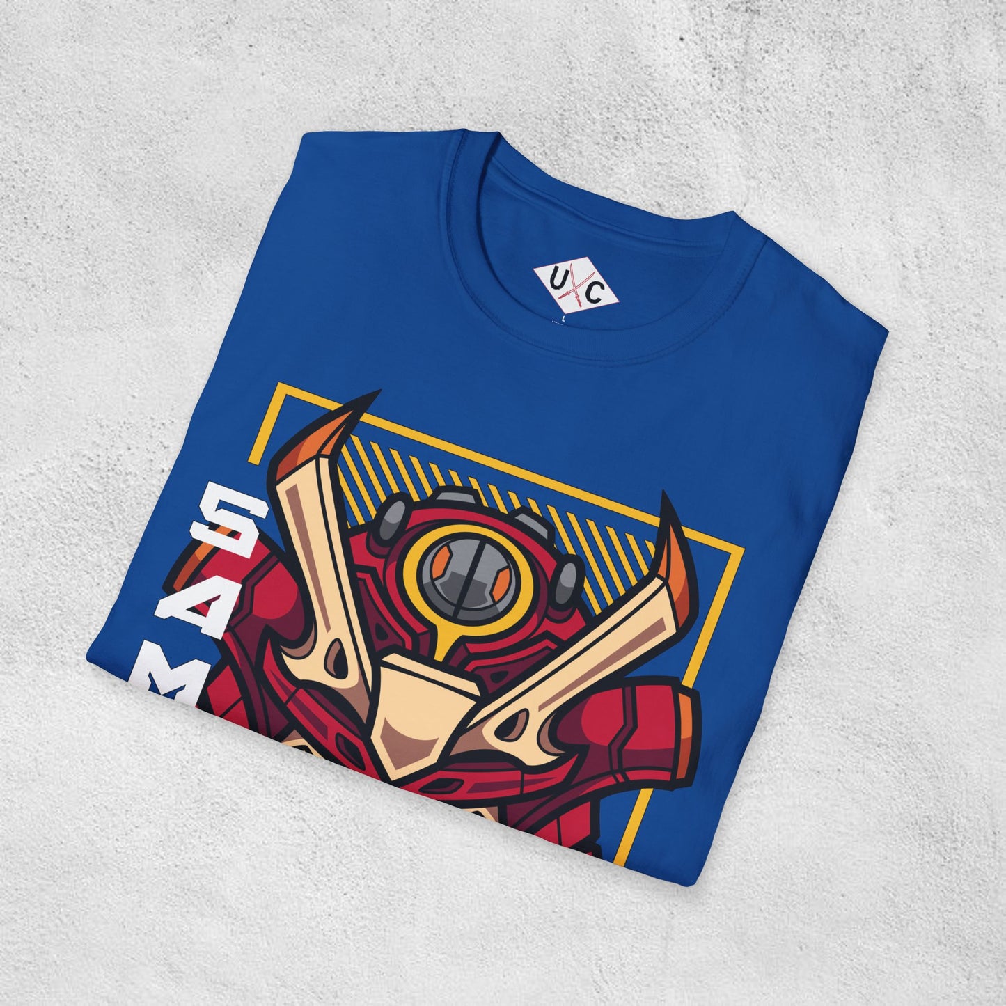 SamBot 001 Mecha Samurai Graphic T-Shirt