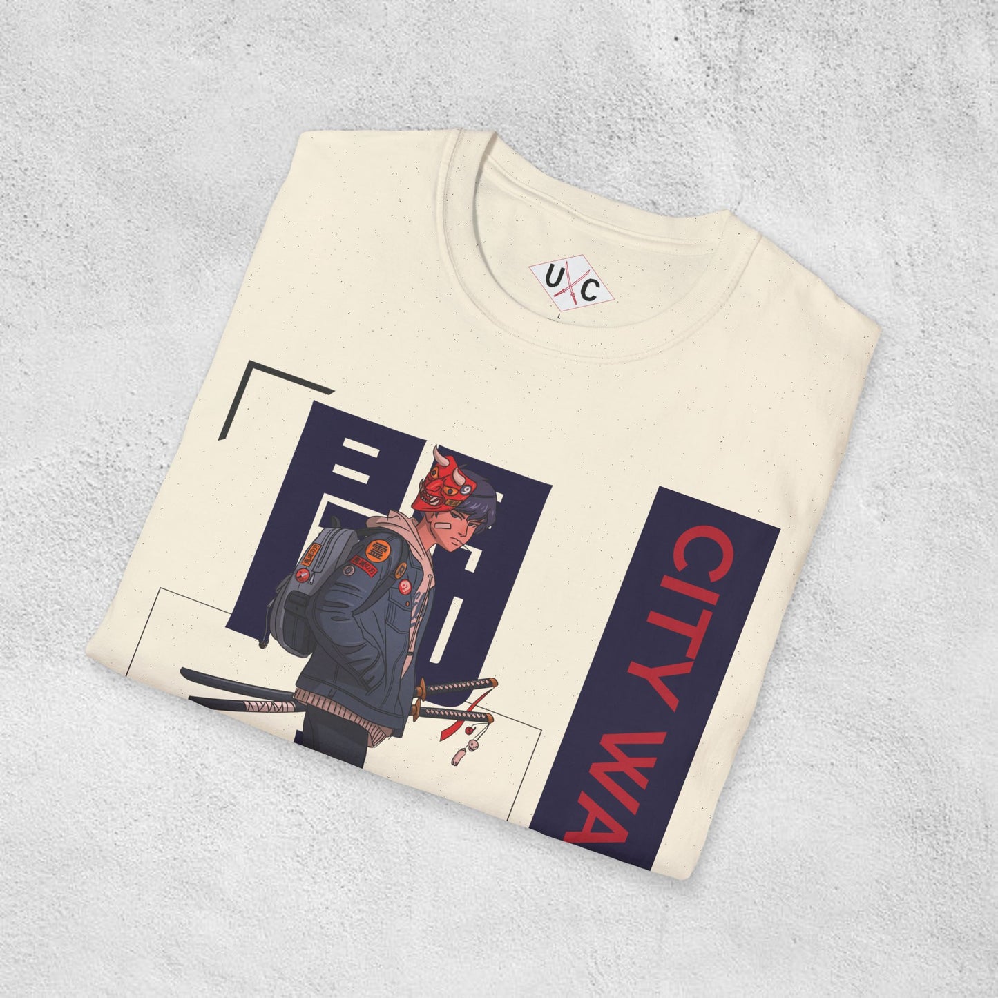 City Warrior: Oni Guardian Otaku Streetwear T-Shirt