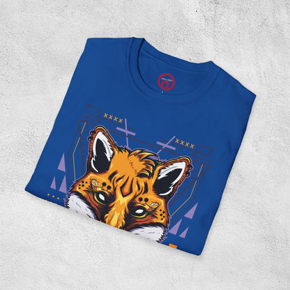 Techno-Fox Graphic T-Shirt