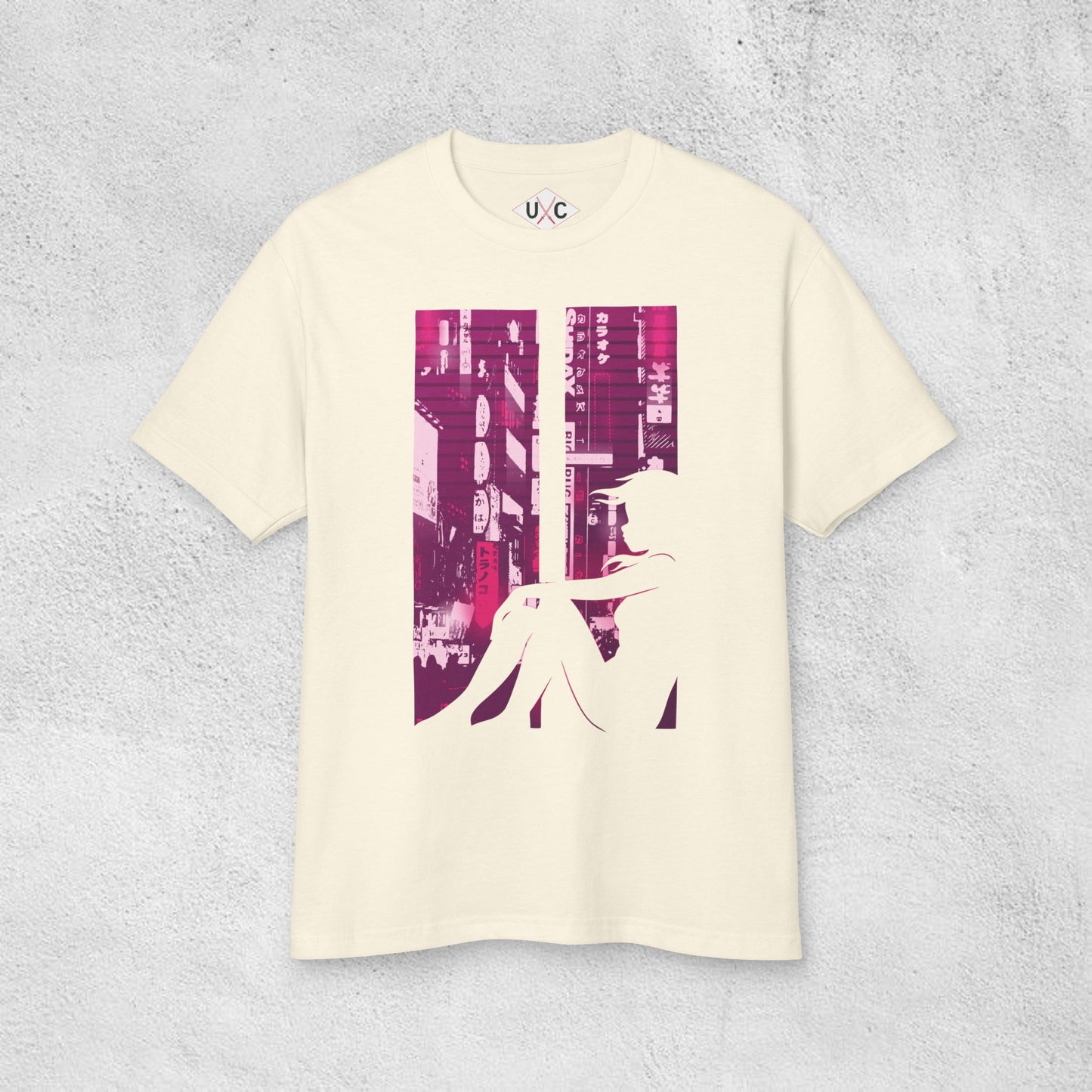 Neon Solitude – Tokyo Window Premium Tee