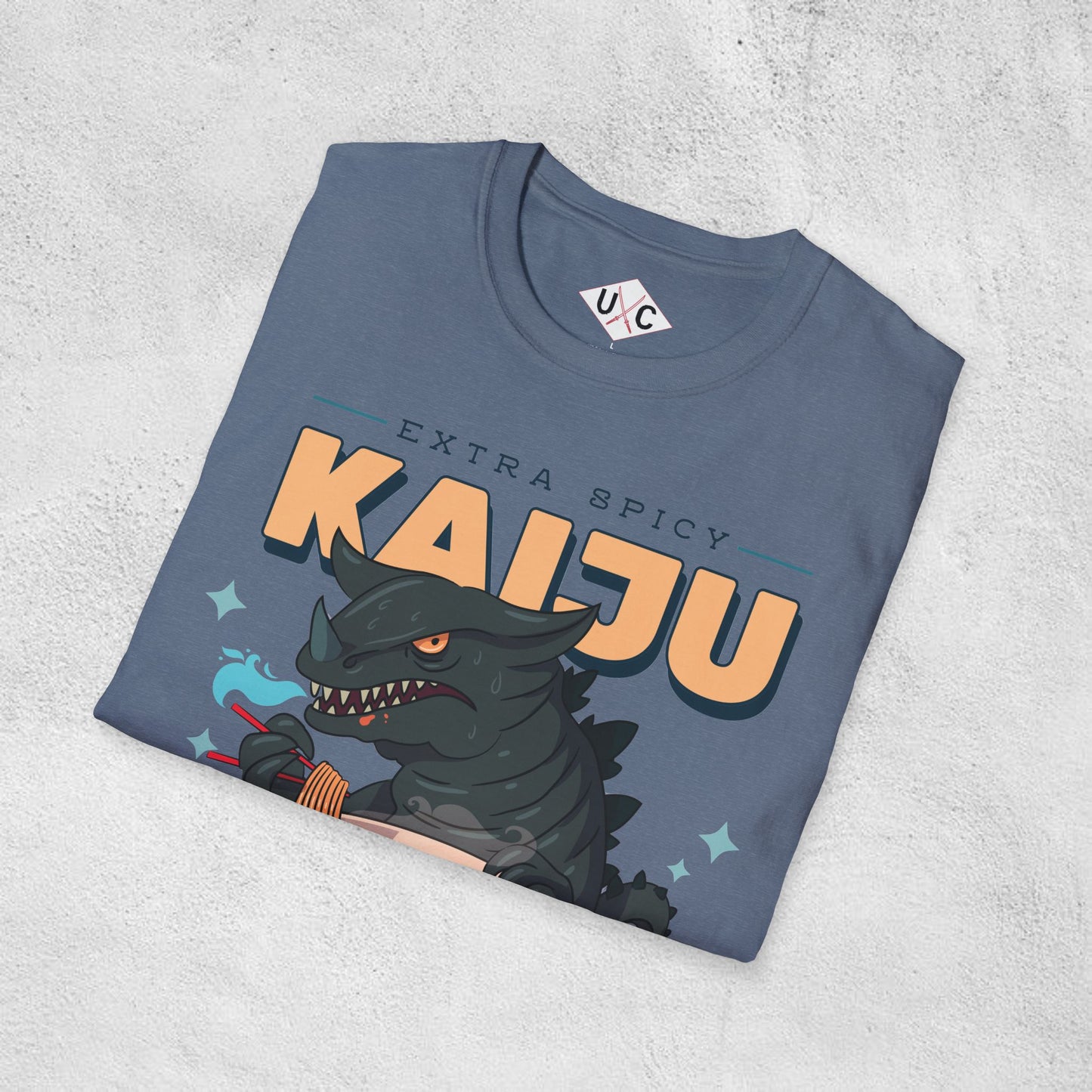 Kaiju Crave: Extra Spicy Ramen Graphic T-Shirt