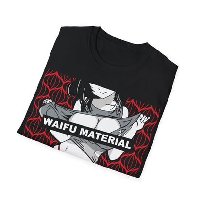 Waifu Anime Theme T-Shirt - Cute Kawaii Anime Girl Tee, Japanese Otaku Apparel, Sexy Manga Fan Shirt, Unisex Anime Clothing