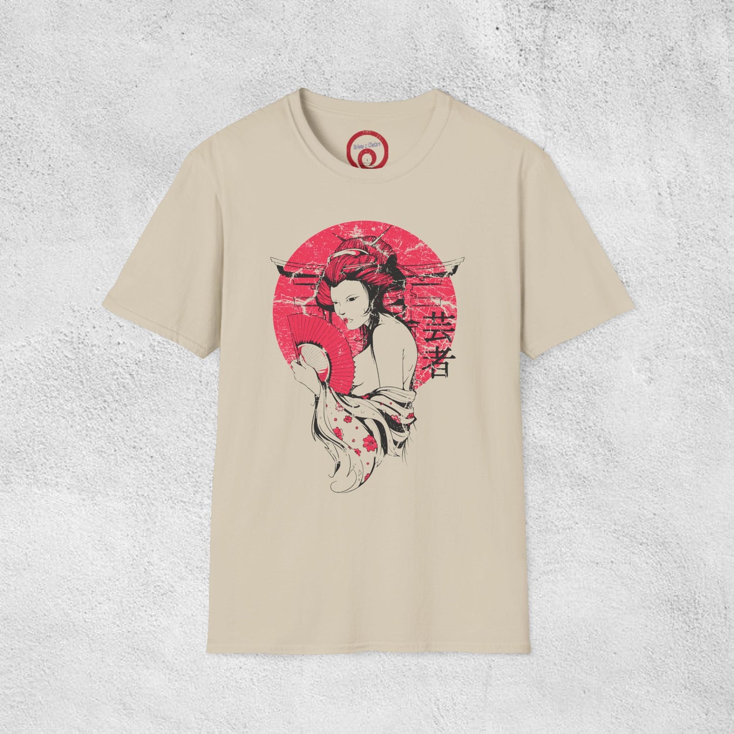 Elegant Geisha Essence Graphic T-Shirt