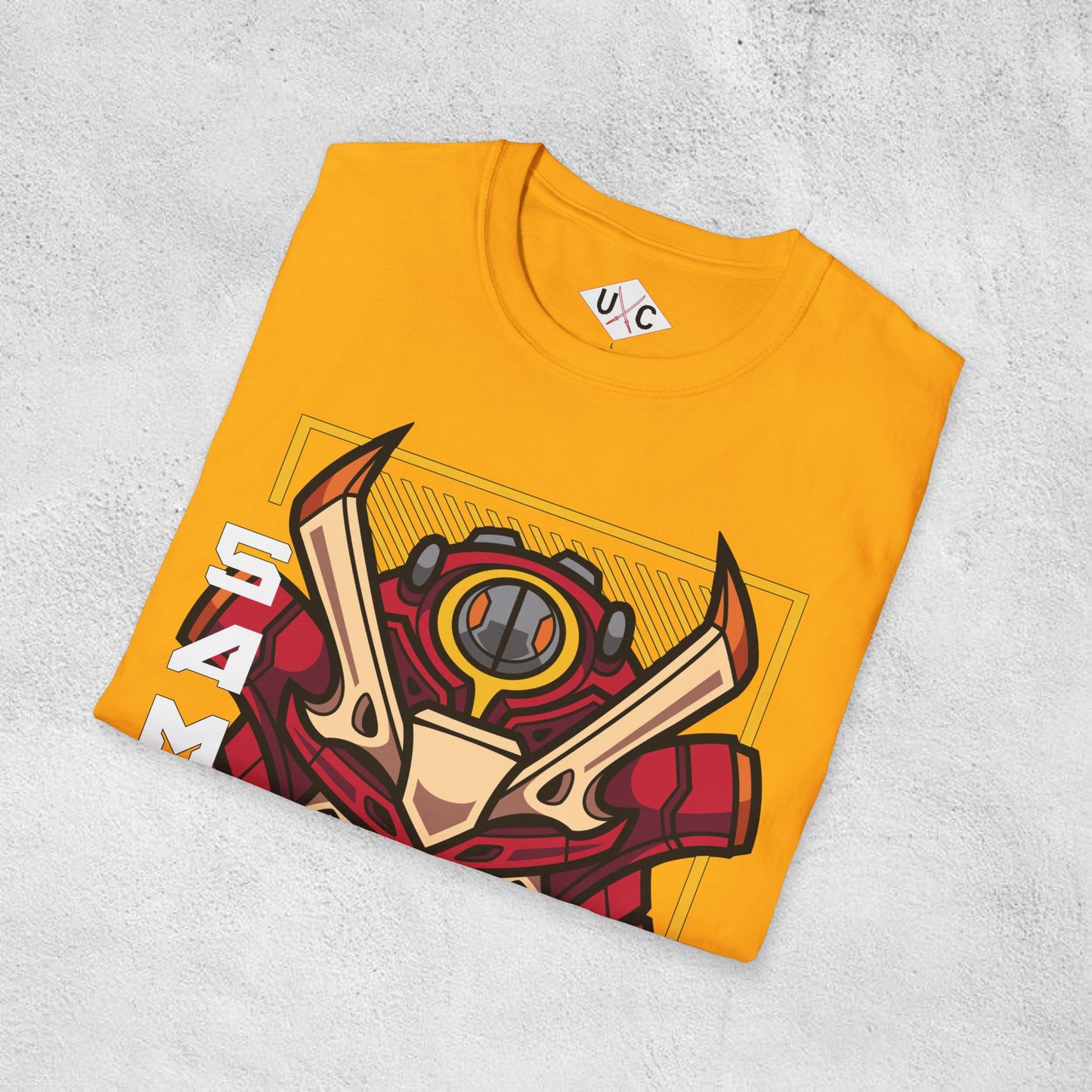 SamBot 001 Mecha Samurai Graphic T-Shirt