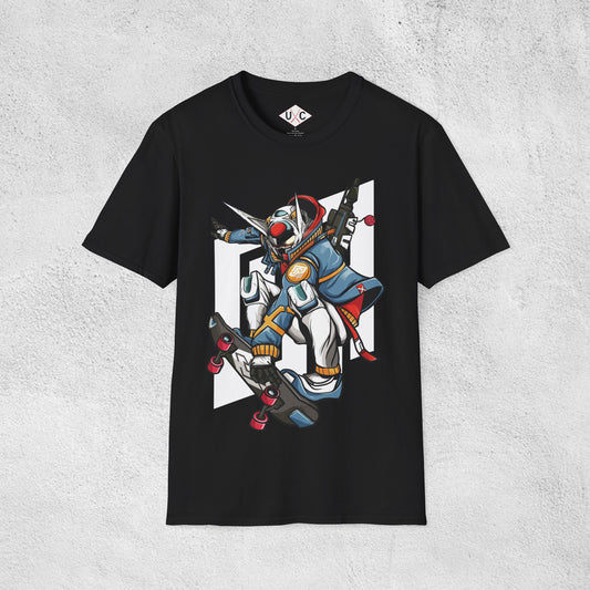 Skater Vanguard Mecha Graphic T-Shirt