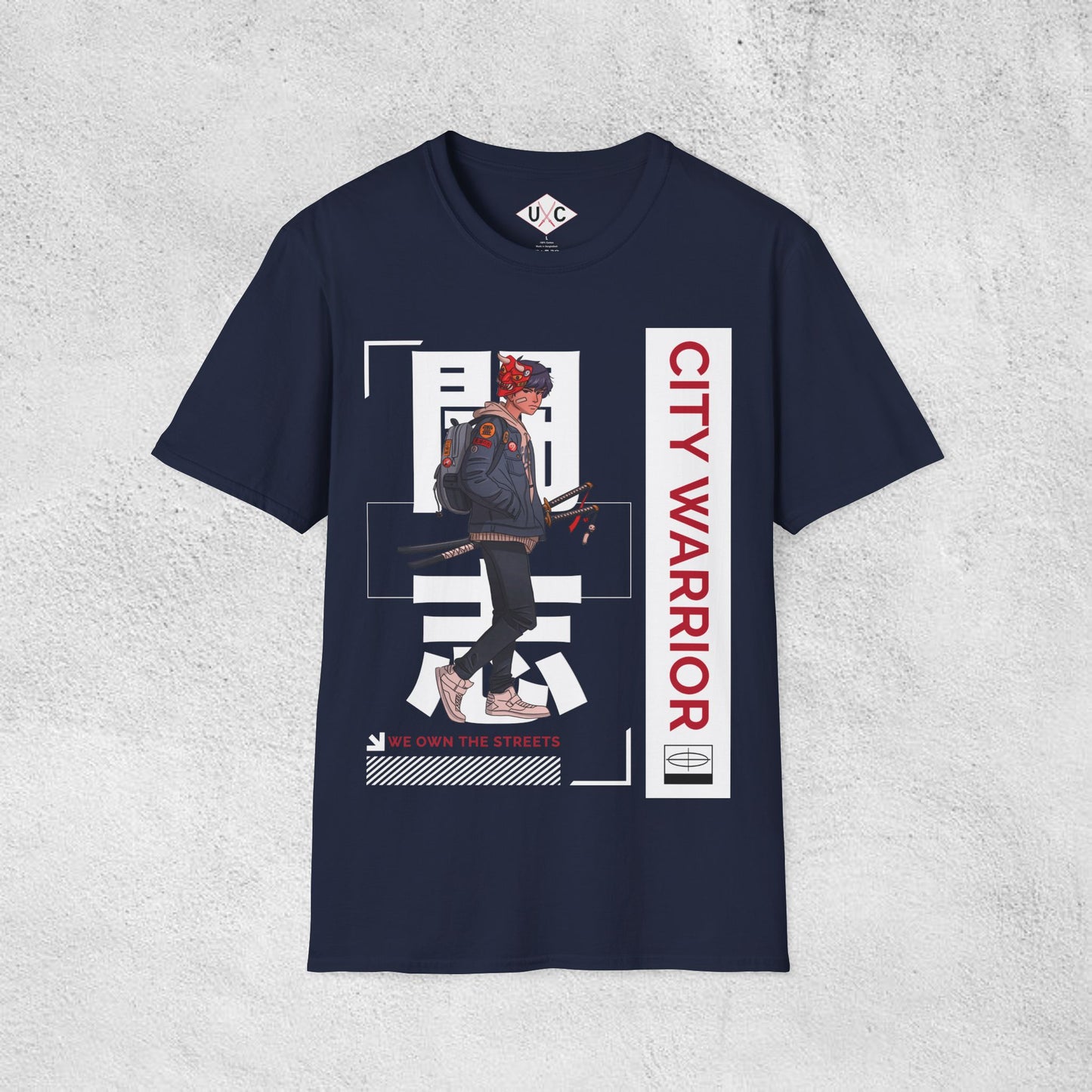 City Warrior: Oni Guardian Otaku Streetwear T-Shirt