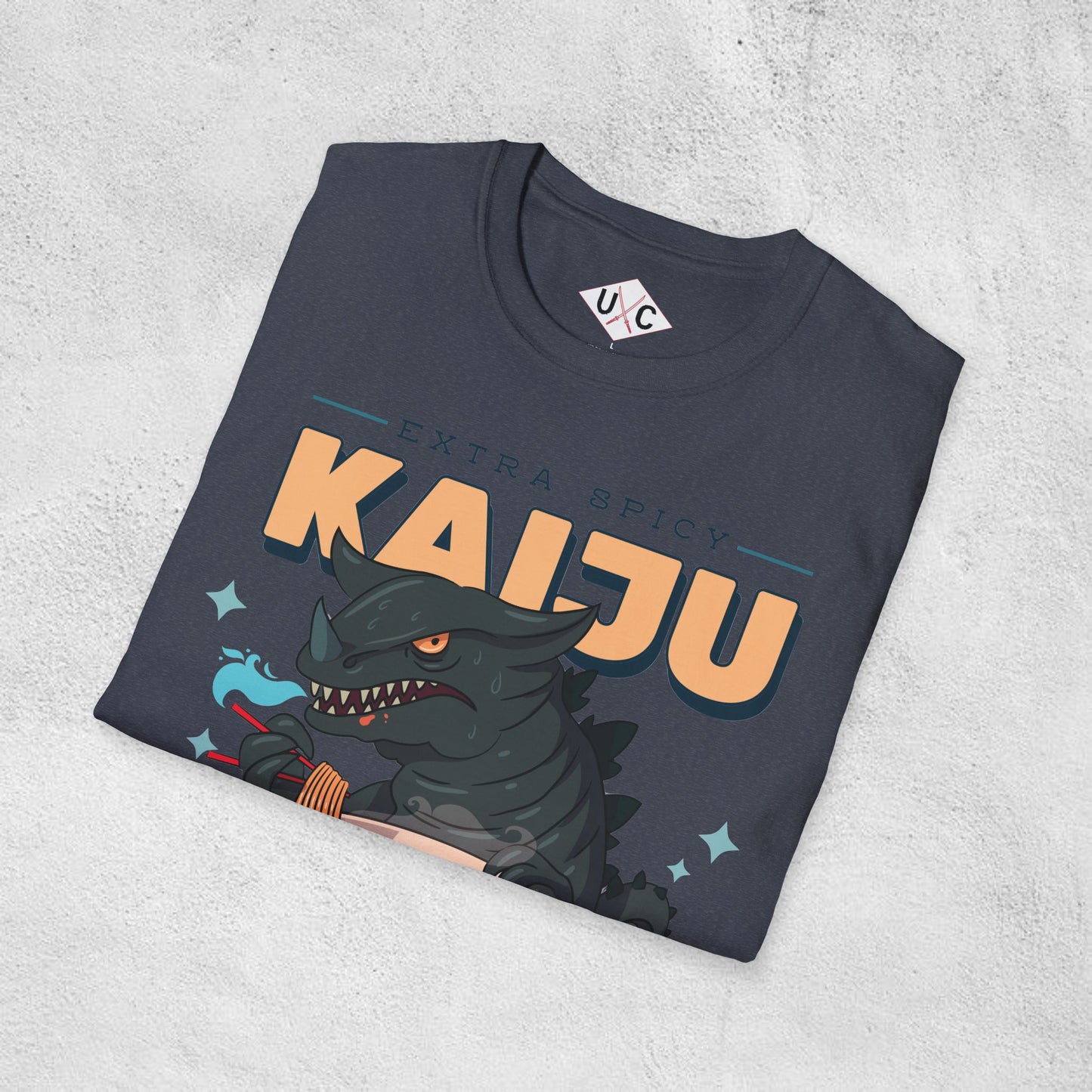 Kaiju Crave: Extra Spicy Ramen Graphic T-Shirt