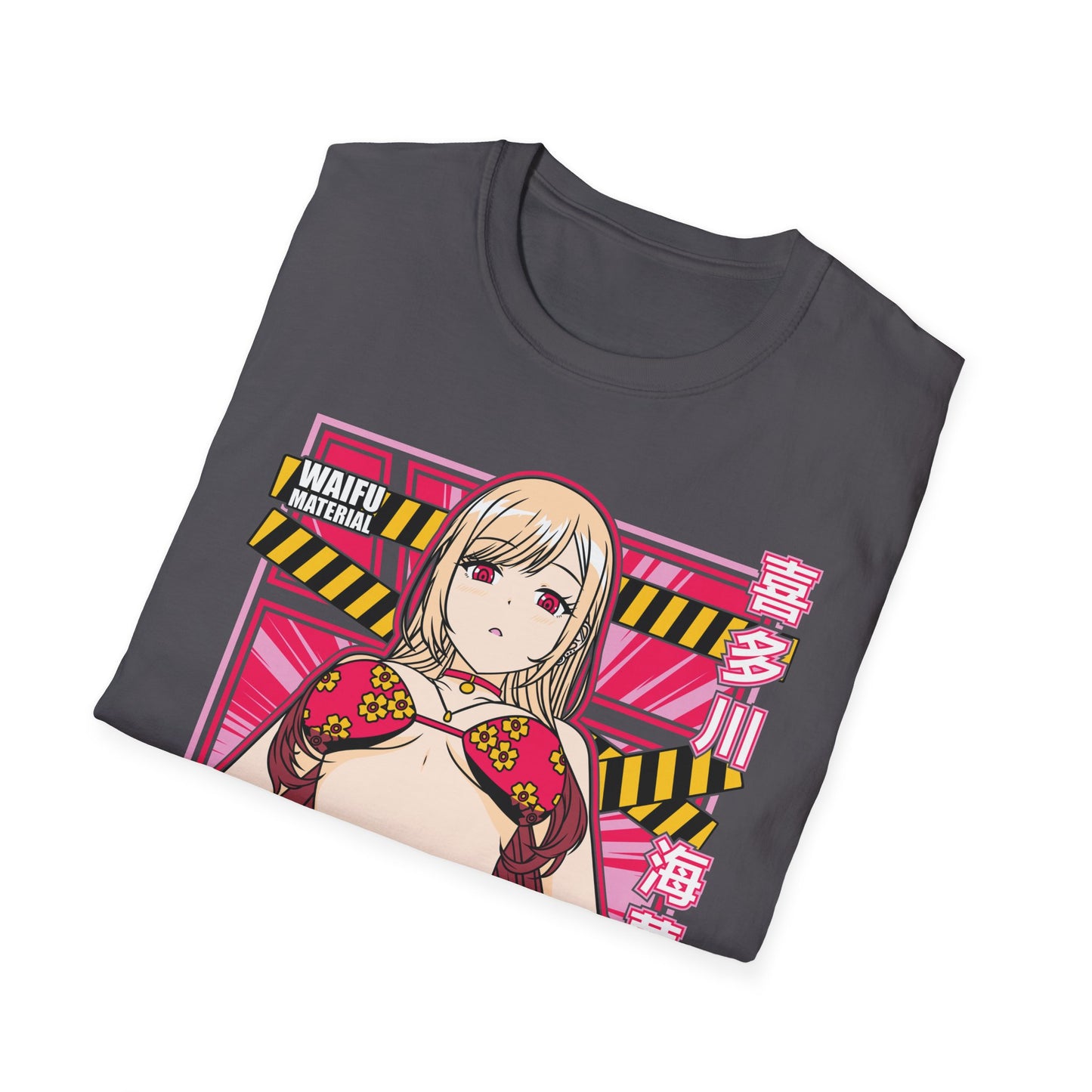 Waifu Anime Theme T-Shirt - Cute Kawaii Anime Girl Tee, Japanese Otaku Apparel, Sexy Manga Fan Shirt, Unisex Anime Clothing