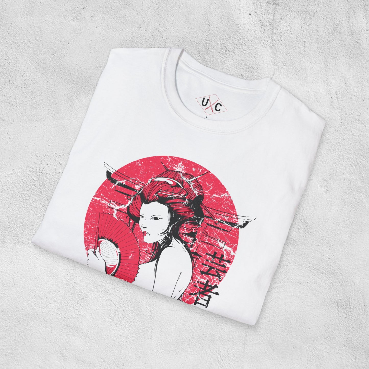 Elegant Geisha Essence Graphic T-Shirt