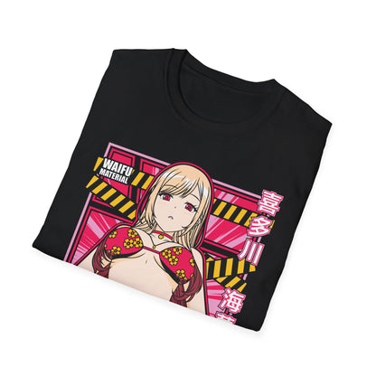 Waifu Anime Theme T-Shirt - Cute Kawaii Anime Girl Tee, Japanese Otaku Apparel, Sexy Manga Fan Shirt, Unisex Anime Clothing