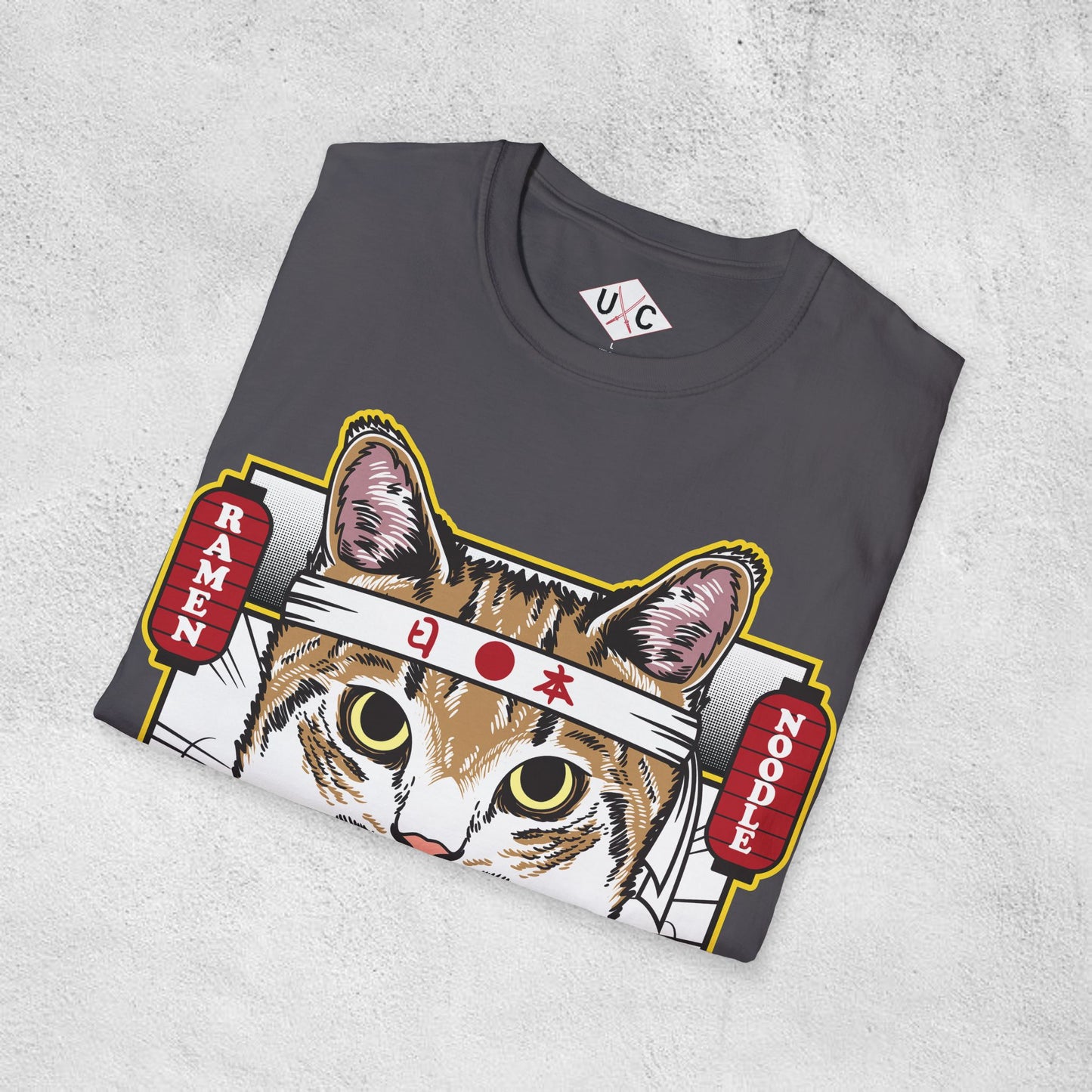 Samurai Ramen Cat T-Shirt