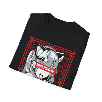 Waifu Anime Theme T-Shirt - Cute Kawaii Anime Girl Tee, Japanese Otaku Apparel, Sexy Manga Fan Shirt, Unisex Anime Clothing