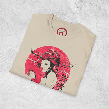 Elegant Geisha Essence Graphic T-Shirt