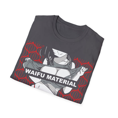 Waifu Anime Theme T-Shirt - Cute Kawaii Anime Girl Tee, Japanese Otaku Apparel, Sexy Manga Fan Shirt, Unisex Anime Clothing