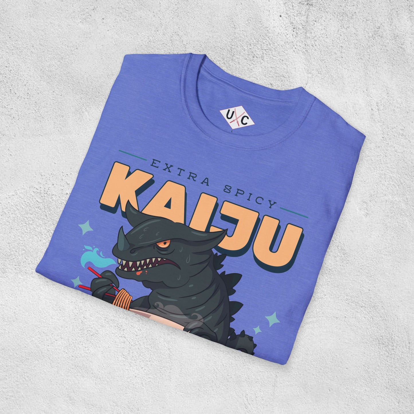 Kaiju Crave: Extra Spicy Ramen Graphic T-Shirt