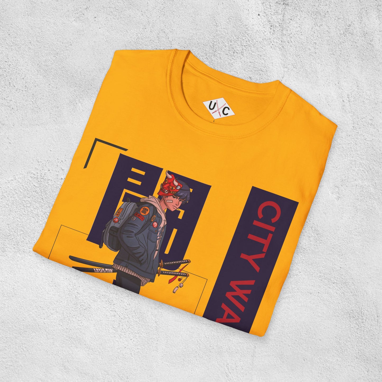 City Warrior: Oni Guardian Otaku Streetwear T-Shirt